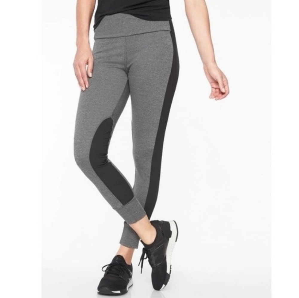 Athleta▪️Essex Hybrid Legging Black Grey▪️NWOT